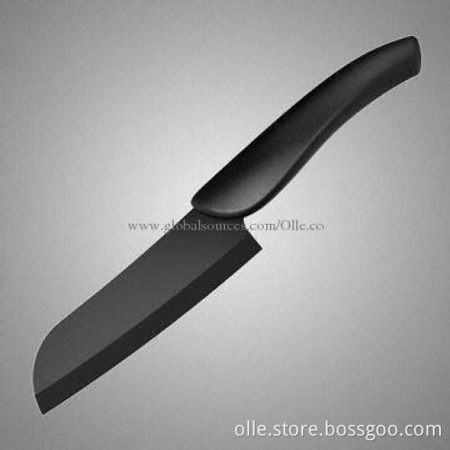 Black Blade Ceramic Santoku Knife